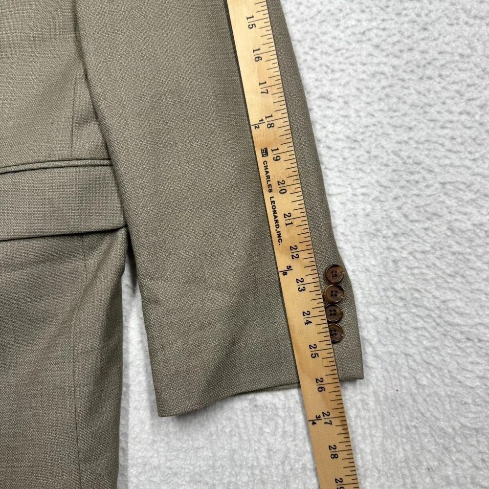 Vintage Polo Ralph Lauren Blazer Tan Sport‎ Dinner Jacket Men's Size 42L